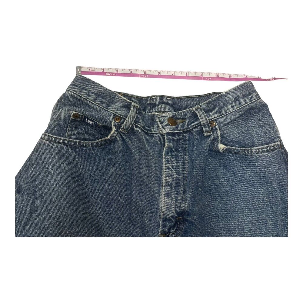 Lee Original Women's Size 8 Short Casual Denim Jeans Classic Fit - Picture 5 of 11